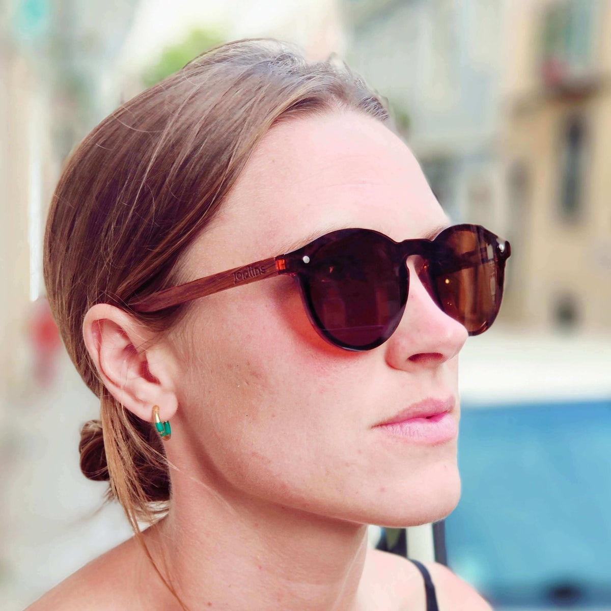 Alona - Wood and Bio Acetate Sunglasses